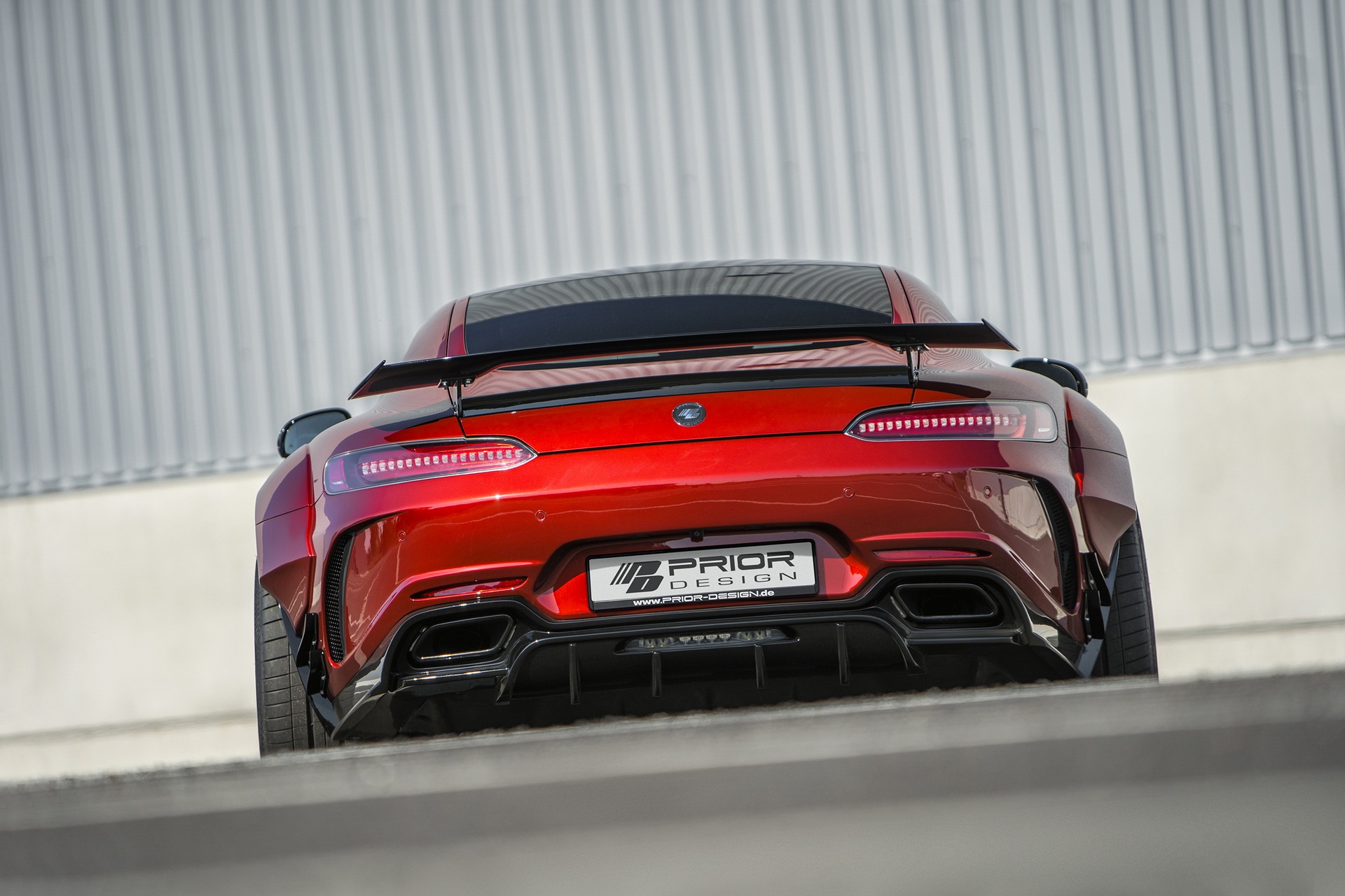 mercedes-amg-gt-s-tuning-prior-design-10 Mercedes-AMG GT S By Prior Design Is Oh So Very Wide