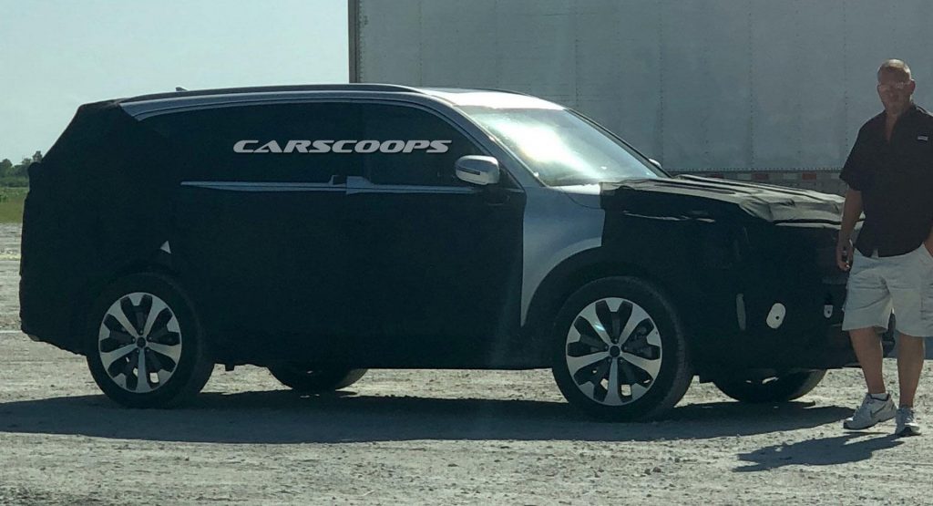 U Spy The Kia Telluride As It Prepares To Battle The Chevy Traverse