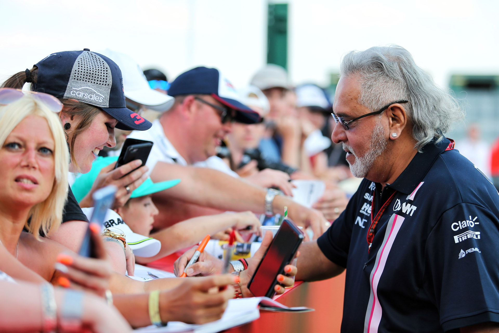 Motor Racing - Formula One World Championship - British Grand Prix - Practice Day - Silverstone, England Force India F1 Team Placed Under Bankruptcy Administration