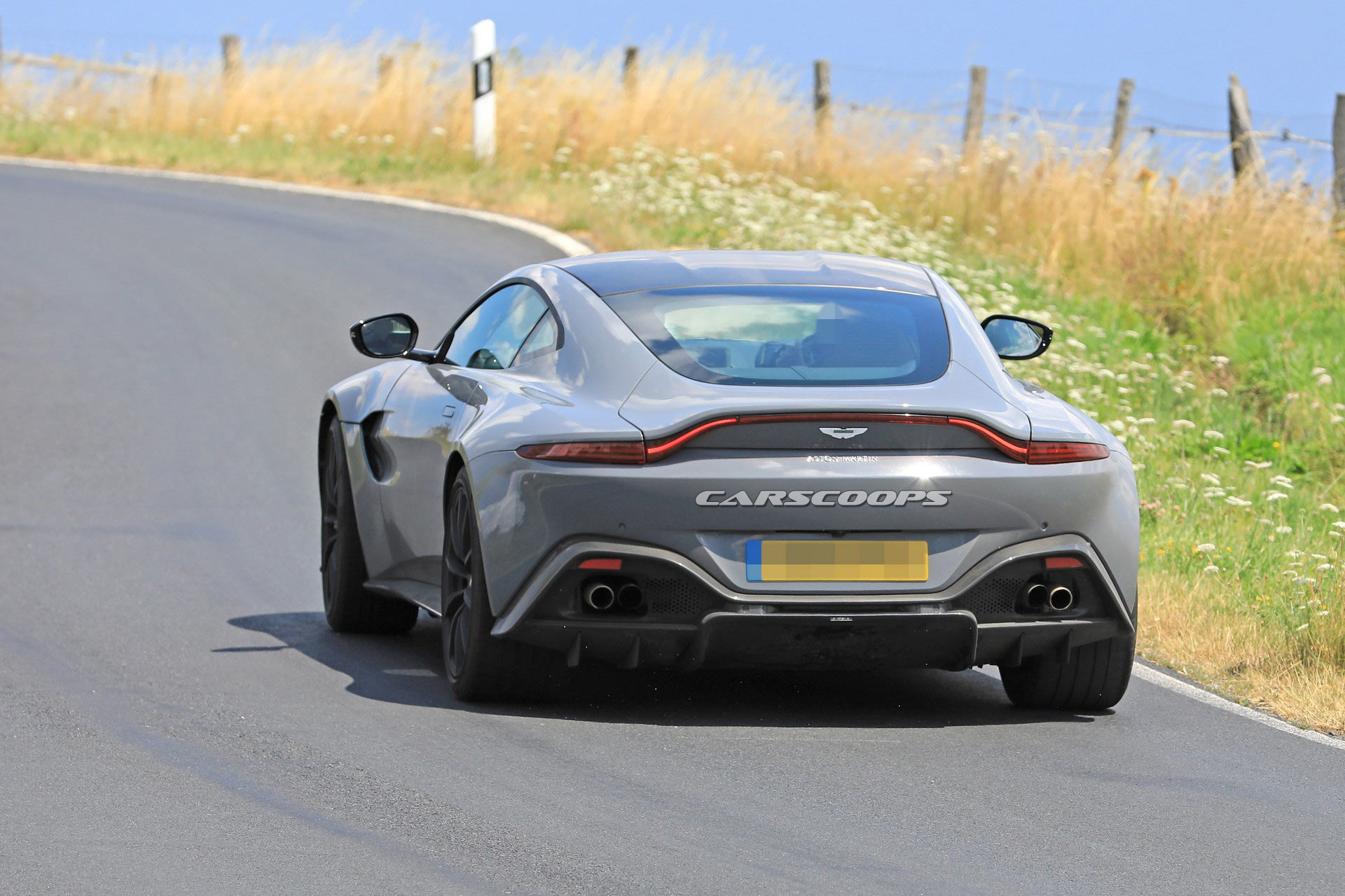 Aston-Martin-Vantage-S-11 Aston Martin Vantage S Spied With Beefier Brakes And A Four-Tailpipe Exhaust