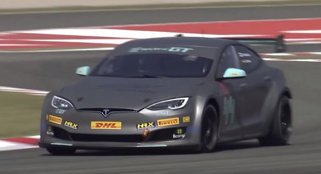 Tesla P100DL Racer Handles Well, But Batteries Overheat Way Too Soon