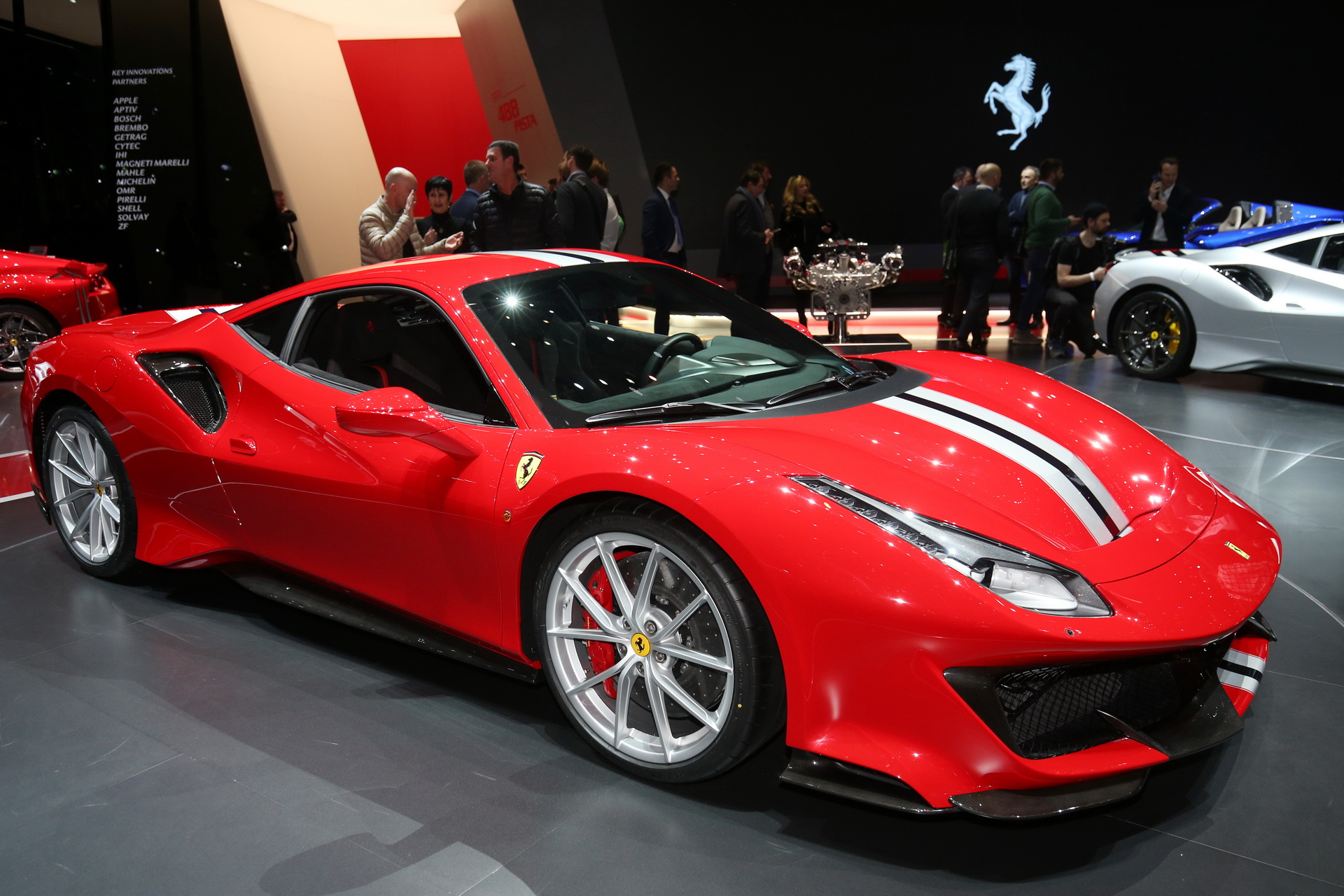 2018-Ferrari-488-Pista-06 Ferrari Files Patent For An Electrically Turbocharged Engine, Could Be A Four-Cylinder