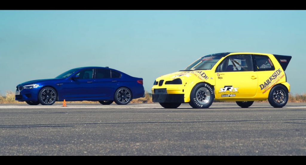 SEAT Arosa Diesel Drag Races New BMW M5 With A Surprising Result