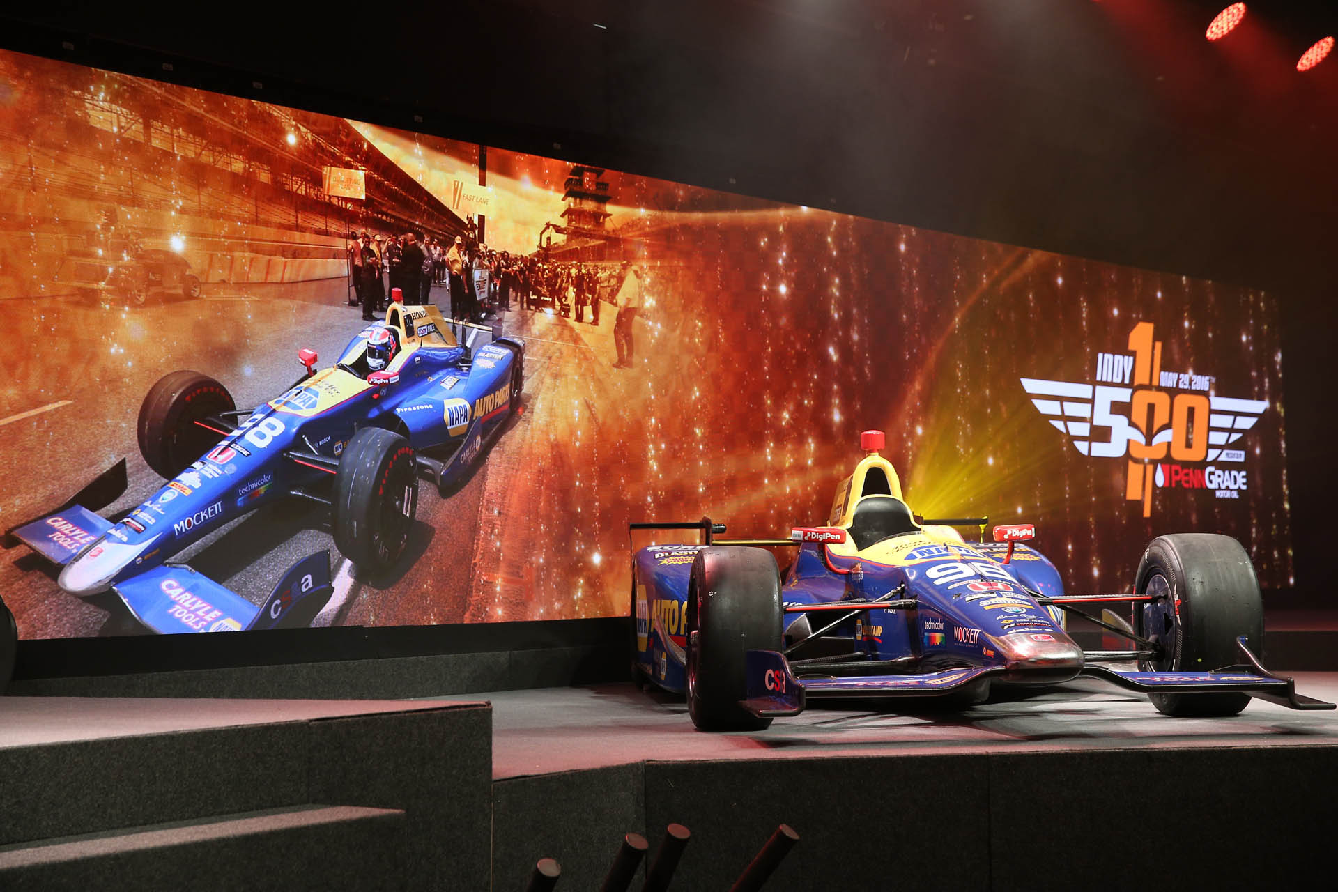 alex-rossi-dallara-honda-dw12-auction-07 100th Indianapolis 500-Winning Car Looking For A New Home