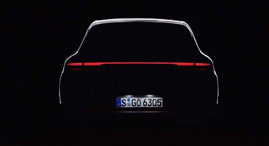  2019 Porsche Macan Shows Off New Taillights In Final Teaser Image