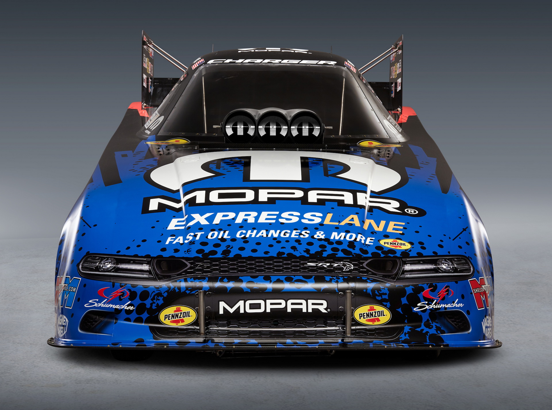 mopar-srt-charger-hellcat-funny-car-2 No Kidding: 2019 Mopar Dodge Charger SRT Hellcat Inspires New Mopar Funny Car