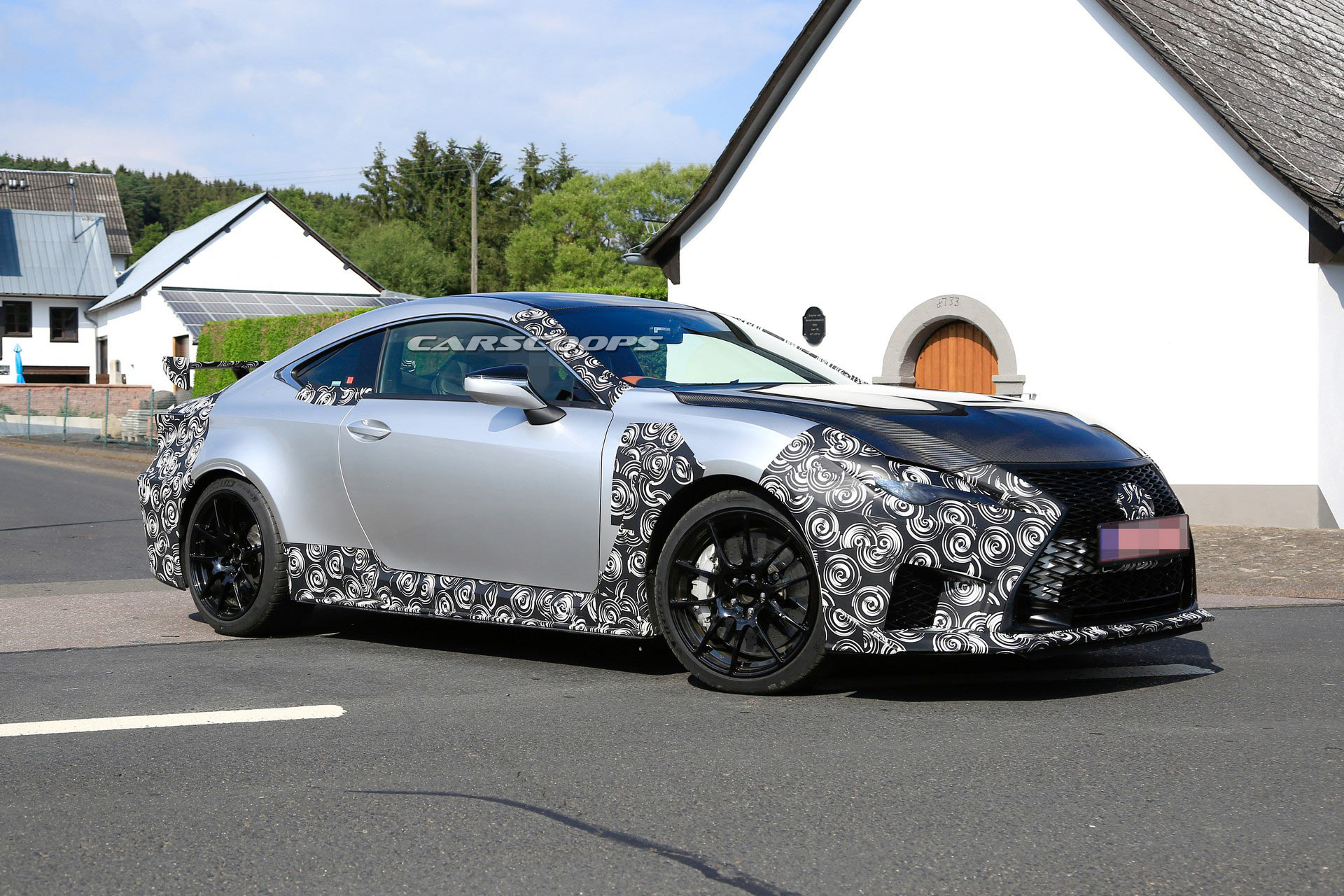 Lexus-RC-F-GT-spy-4 Lexus RC F Track Edition Headed To Detroit With A Number Of Carbon Fiber Components