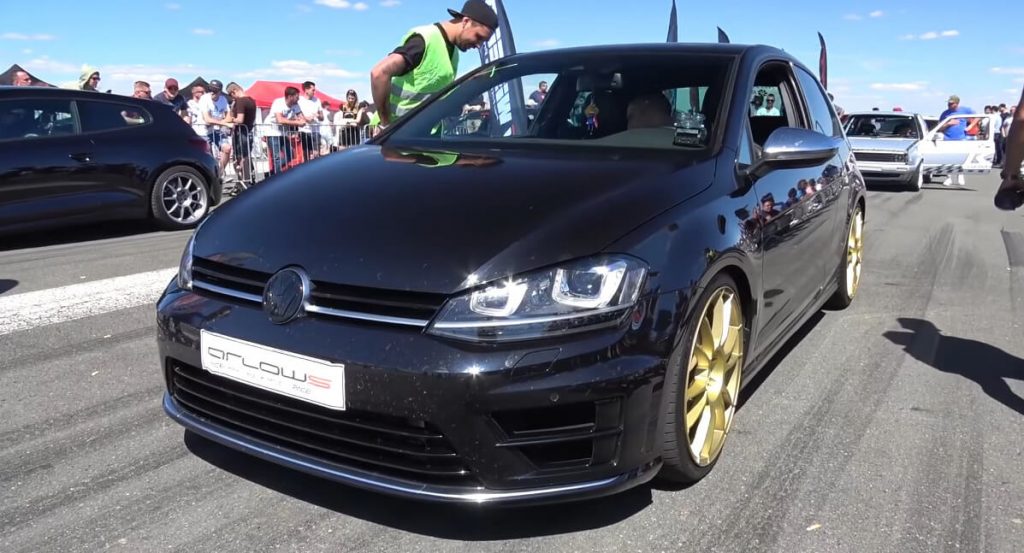  This VW Golf R Has An Audi RS3 Engine With 600 Horses