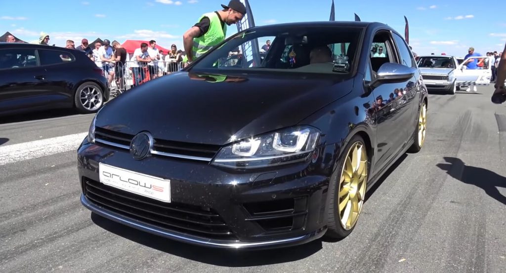 This VW Golf R Has An Audi RS3 Engine With 600 Horses