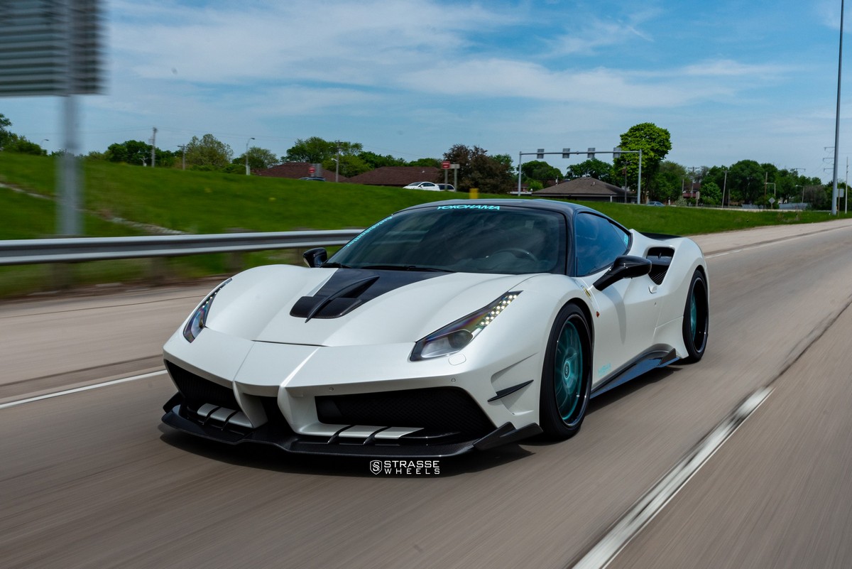 strasse-misha-designs-ferrari-488-blue-wheels-3 Misha Designs’ Ferrari 488 Gets Sassy With Tiffany Blue Wheels