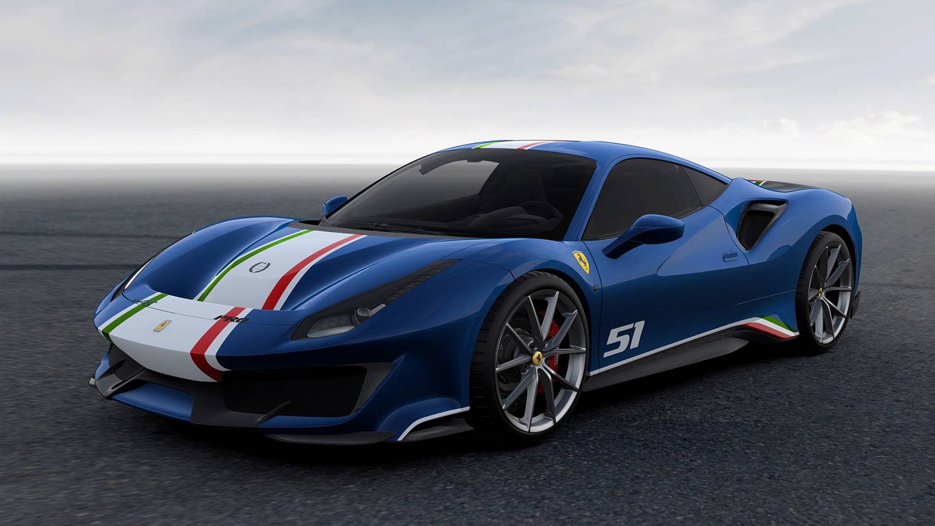ferrari-488-pista-piloti-ferrari-blu-tour-de-france-1 Ferrari’s 488 Pista Piloti Ferrari Edition Comes In Colors Other Than ‘Resale Red’