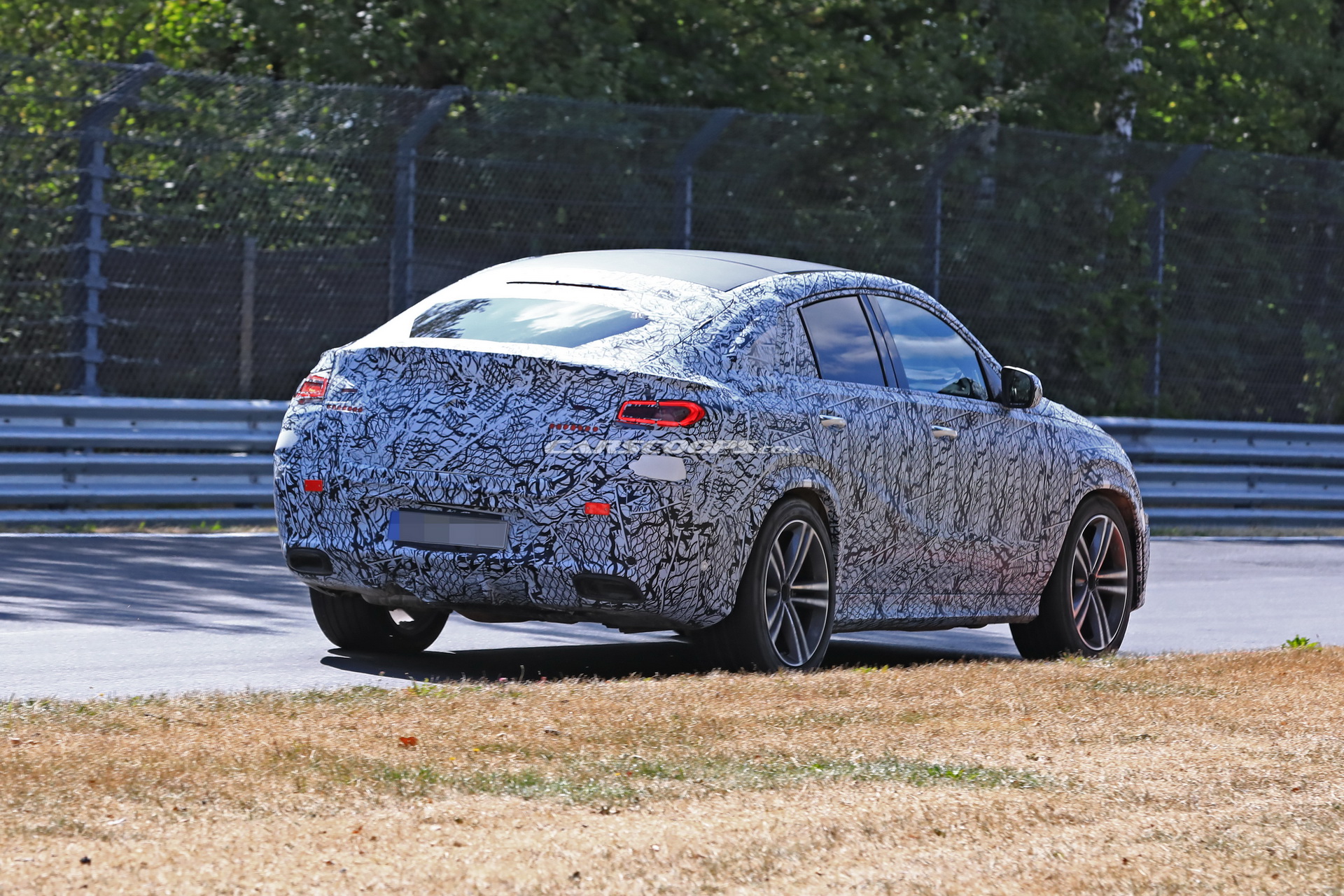 2019 Mercedes-Benz GLE Coupe-18 2020 Mercedes GLE Coupe Teased Ahead Of August 28th Debut