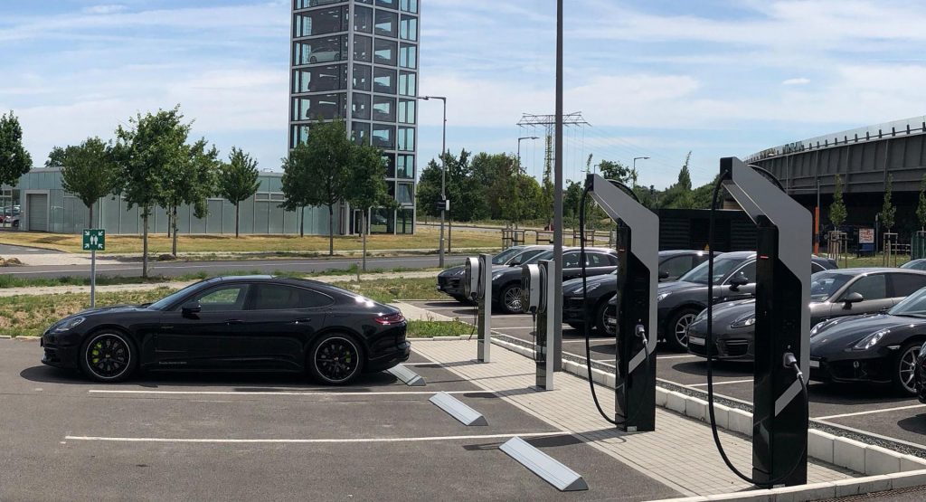 Porsche Starts Rolling Out Its 800-Volt Fast-Chargers