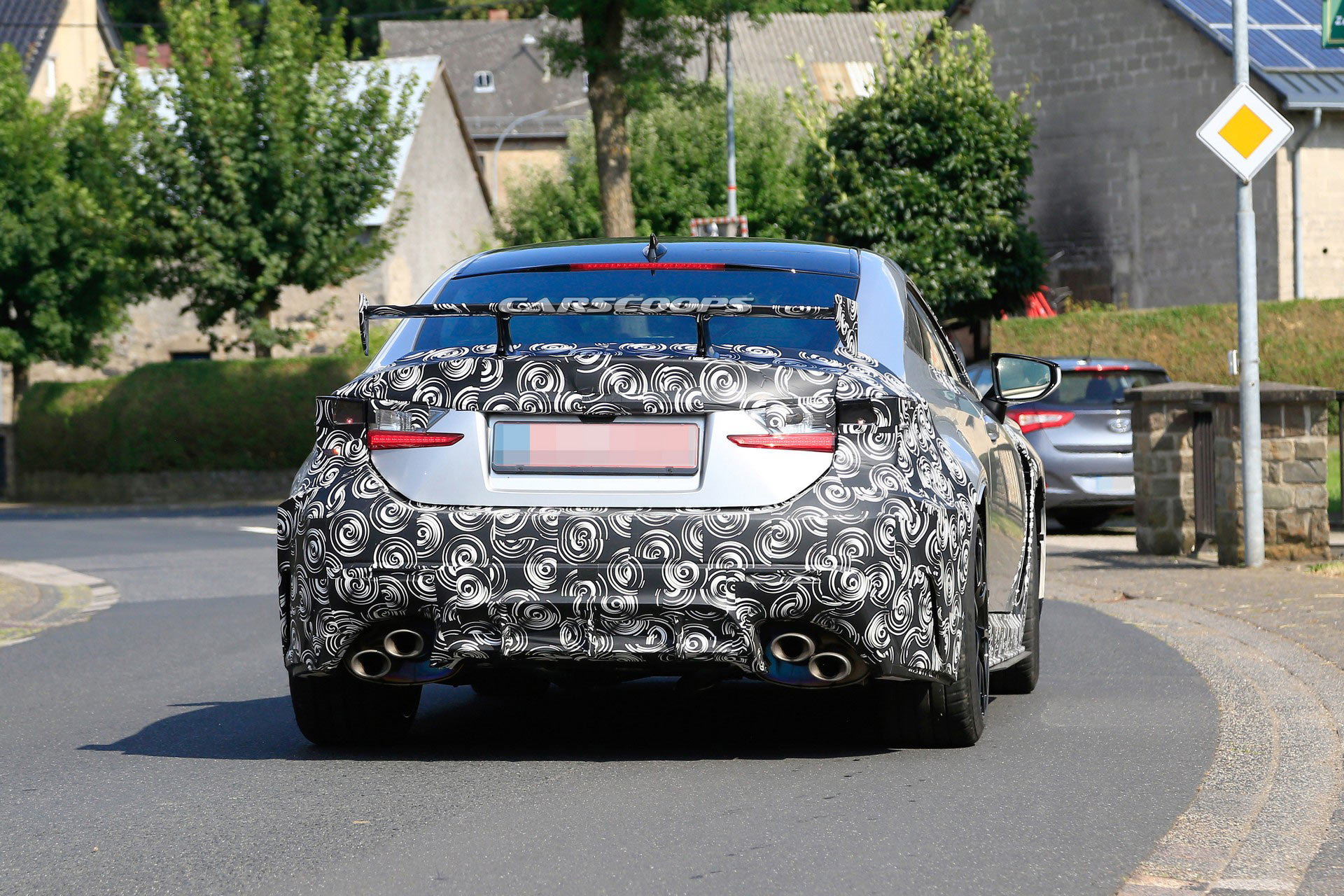 Lexus-RC-F-GT-spy-10 Lexus RC F Track Edition Headed To Detroit With A Number Of Carbon Fiber Components