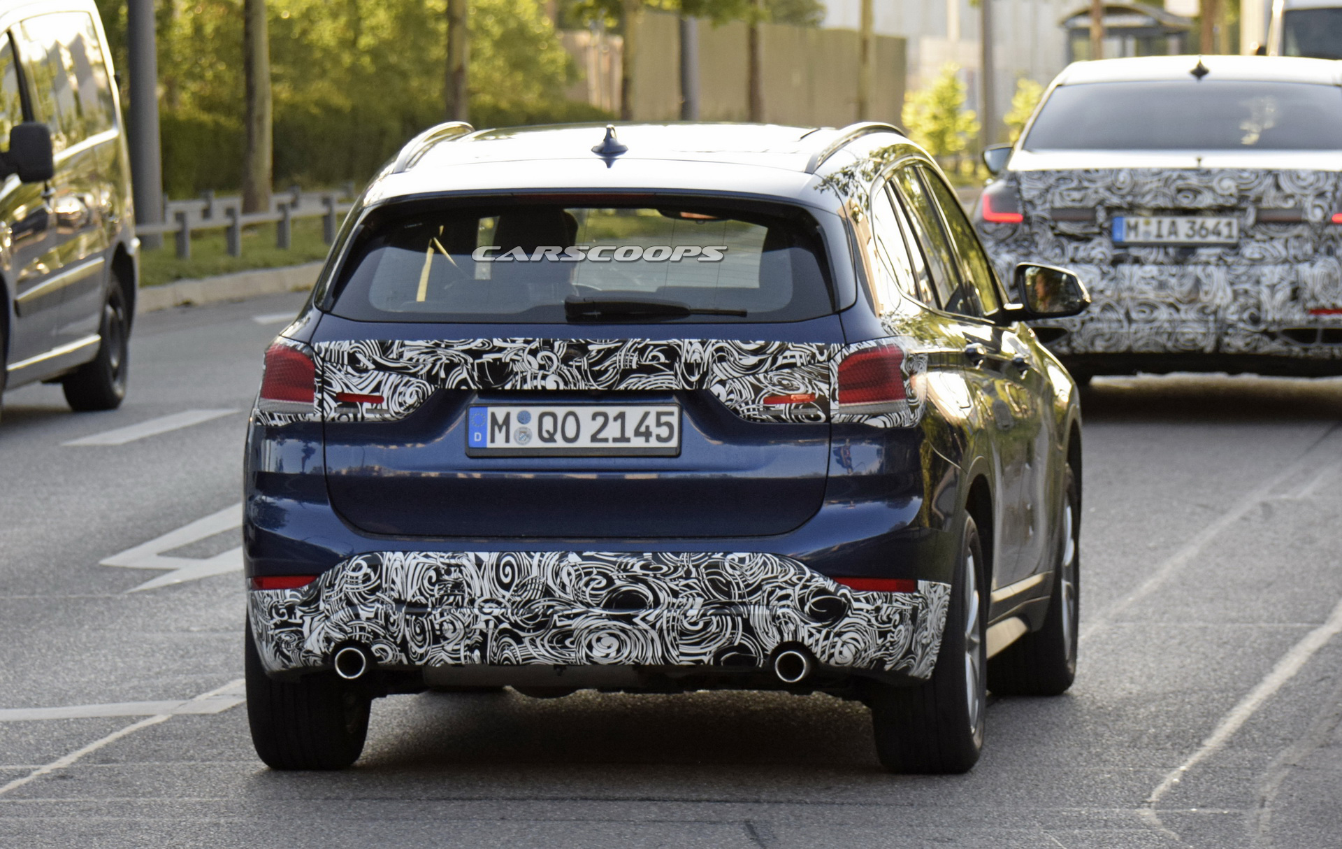 2019-bmw-x1-facelift-spy-shots-17 Updated 2019 BMW X1 Getting Ready For Audi’s All-New Q3