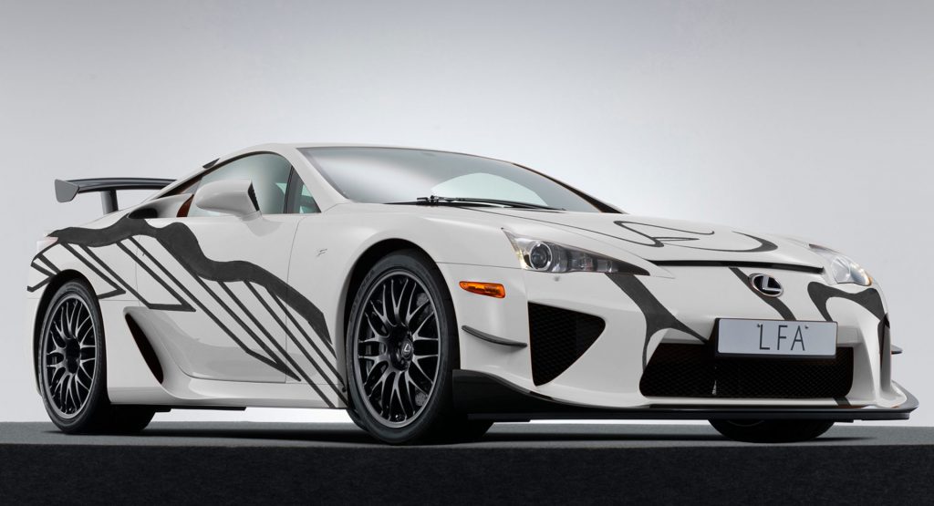Lexus Makes An LFA Art Car… Six Years After Production Ended