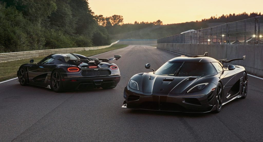 Final Pair Of Koenigsegg Ageras Nicknamed Thor And Väder
