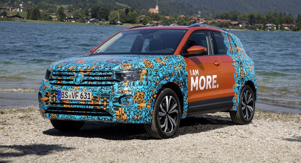  2019 VW T-Cross Small SUV: Official Sneak Peek Reveals First Details