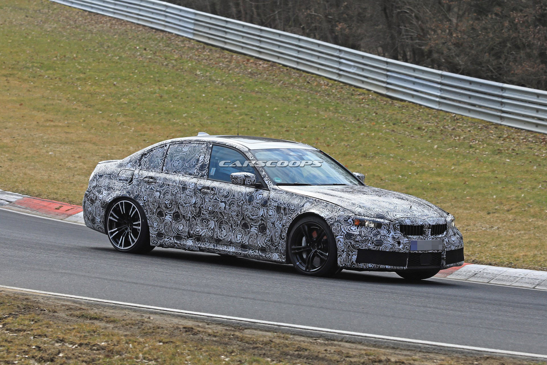 BMW-M3-Spy-6 All BMW M Models To Be Electrified By 2030