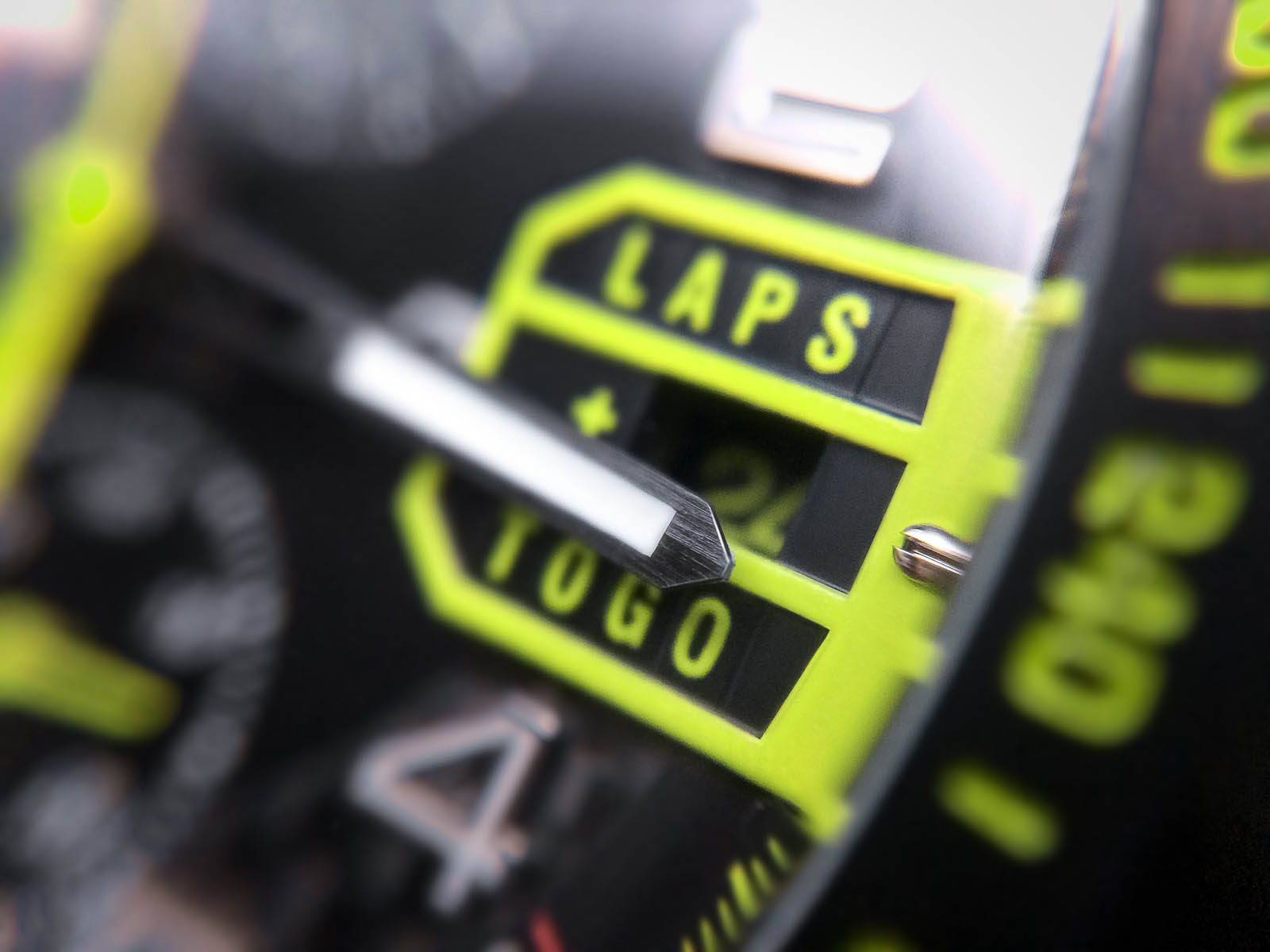 pacemasters-paddock-chronograph-minute_hand_pit_board_macro PaceMasters Paddock Chronograph Puts An F1 Pit Board On Your Wrist