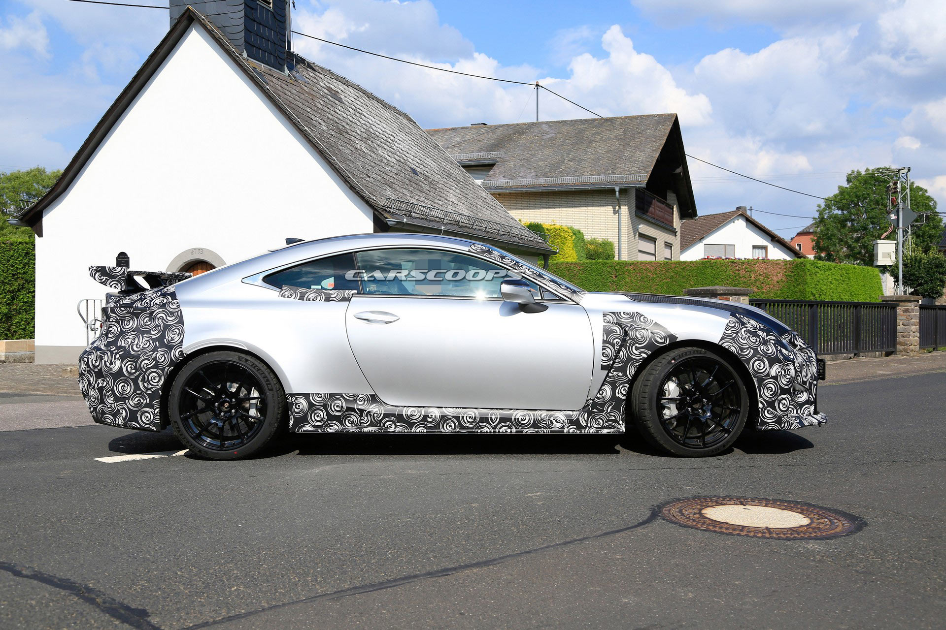 Lexus-RC-F-GT-spy-6 Lexus RC F Track Edition Headed To Detroit With A Number Of Carbon Fiber Components