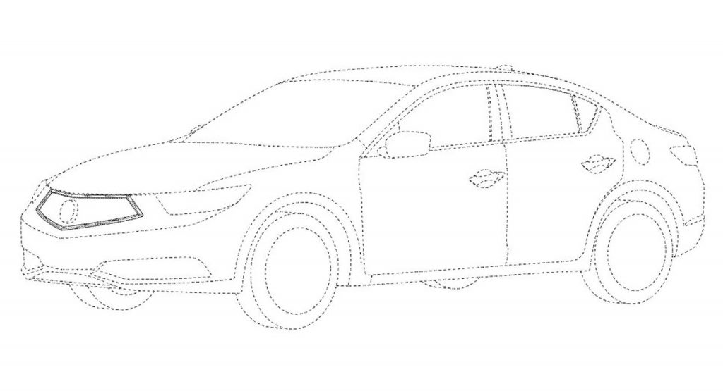 2019 Acura ILX Shows Off Its New Grille In Patent Photos