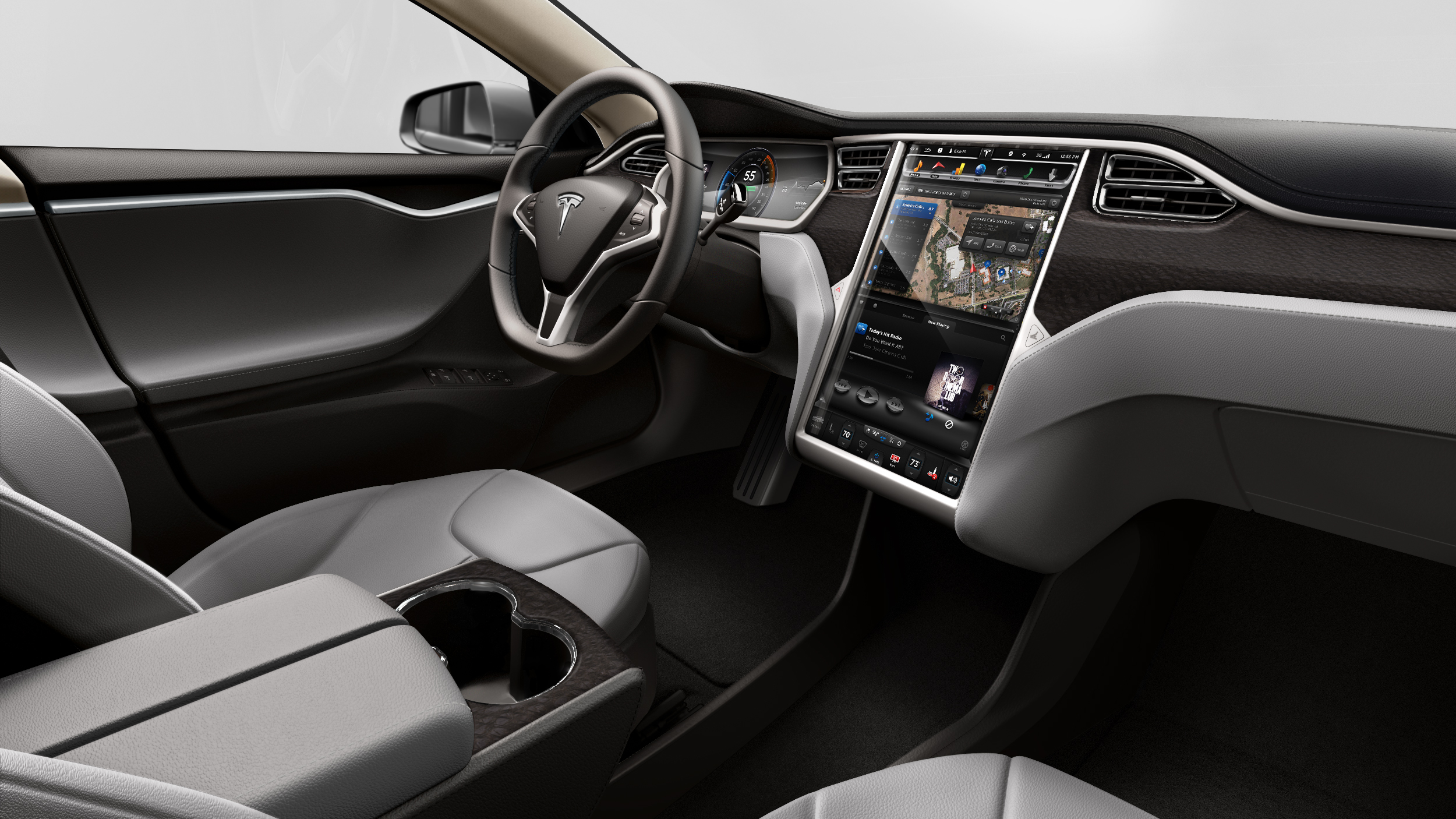 Tesla-Model-S-interior-2 Tesla Model S And X To Get Model 3-Inspired Interior