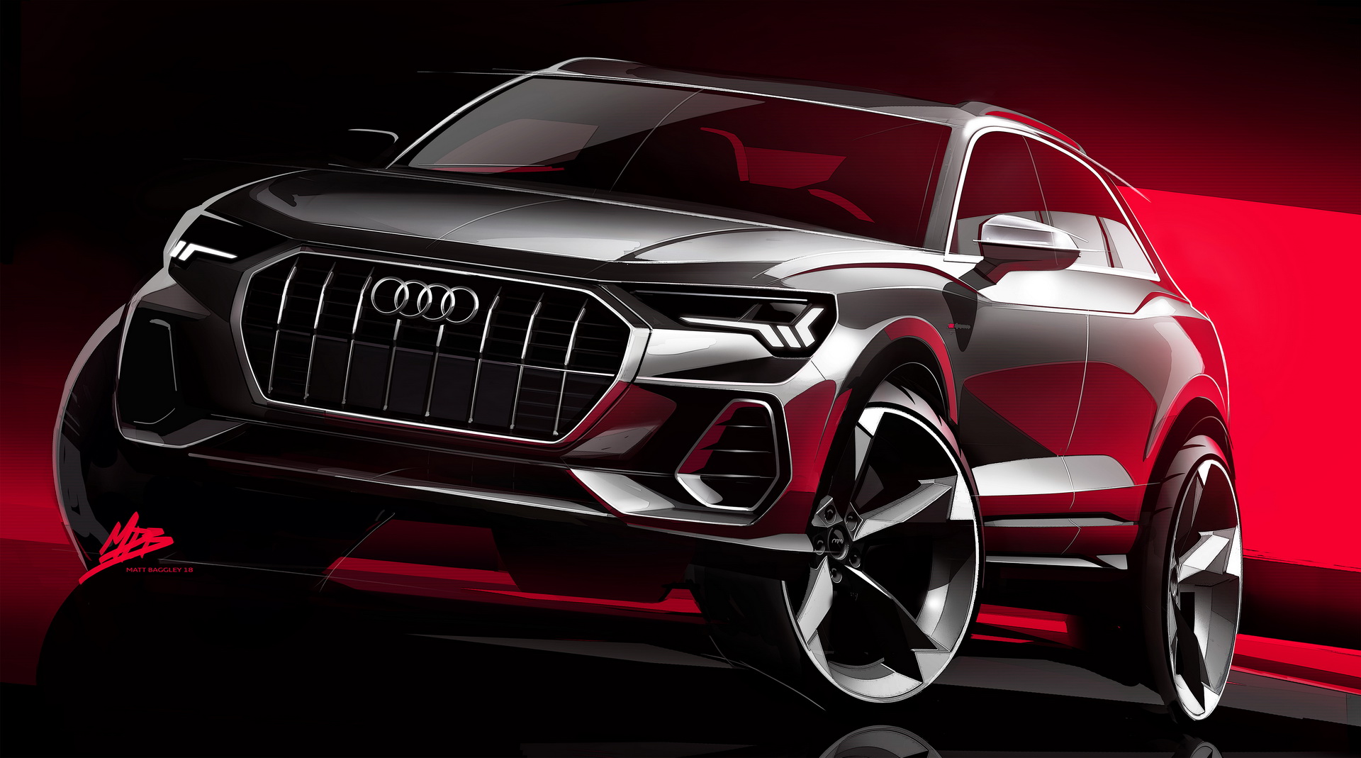 2019-Audi-Q3-09 2019 Audi Q3 Revealed: New Small Luxury SUV Grows And Embraces Its Sporty Side