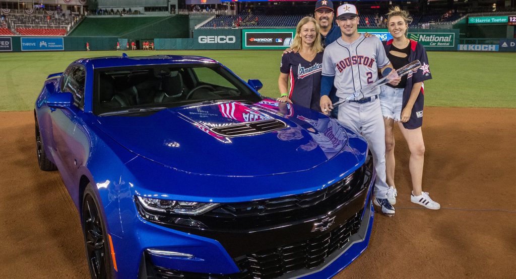 2019 Chevrolet Camaro SS Awarded To MLB All-Star MVP Alex Bregman