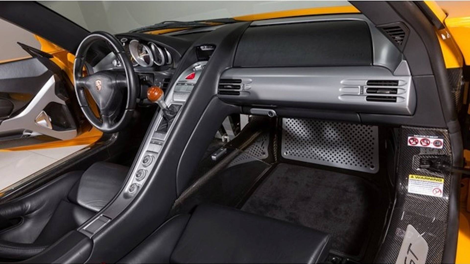 Signal-Yellow-Porsche-Carrera-GT-21 Yellow Porsche Carrera GT Will Have You Running For The Bank