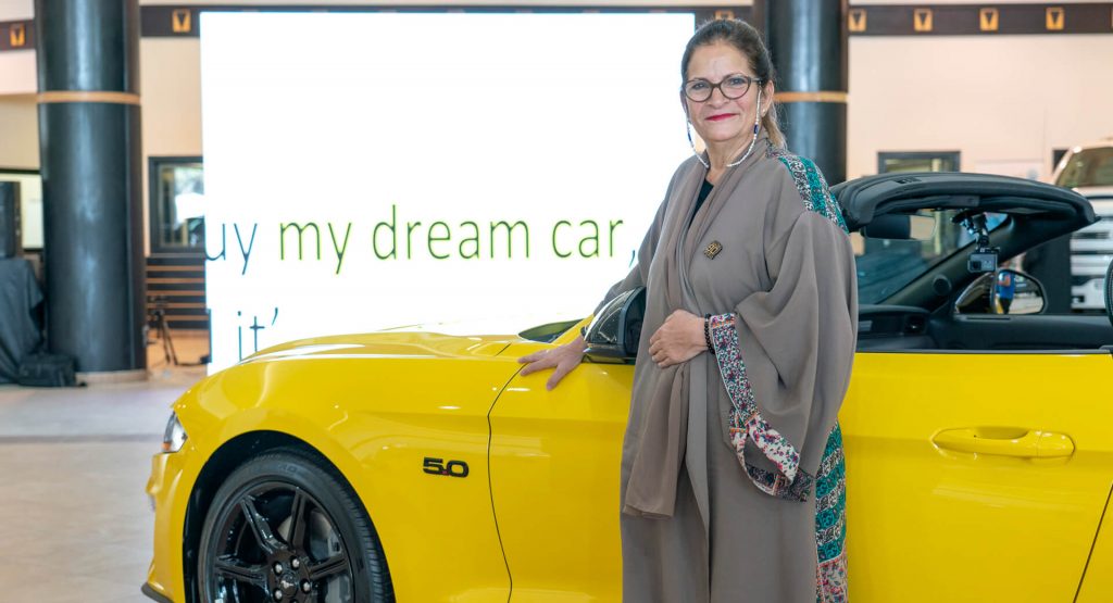  Ford Gives Saudi Woman Activist A Free Mustang GT After Driving Ban Lifted