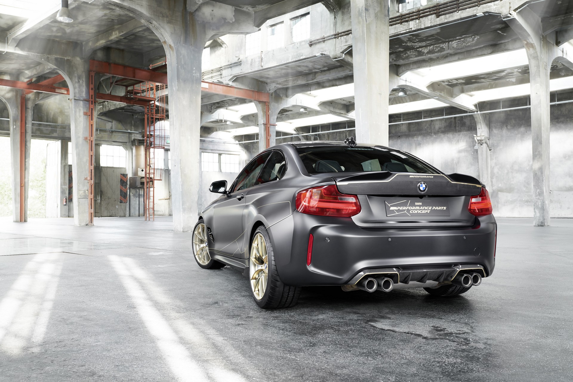 BMW M Performance Parts Concept-3 BMW M Performance Parts Concept Is A Lightweight M2 Designed For Goodwood