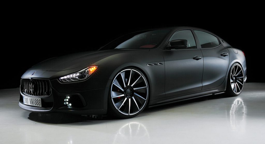  Wald International’s Maserati Ghibli Is A Black Bison With Stealthy Looks