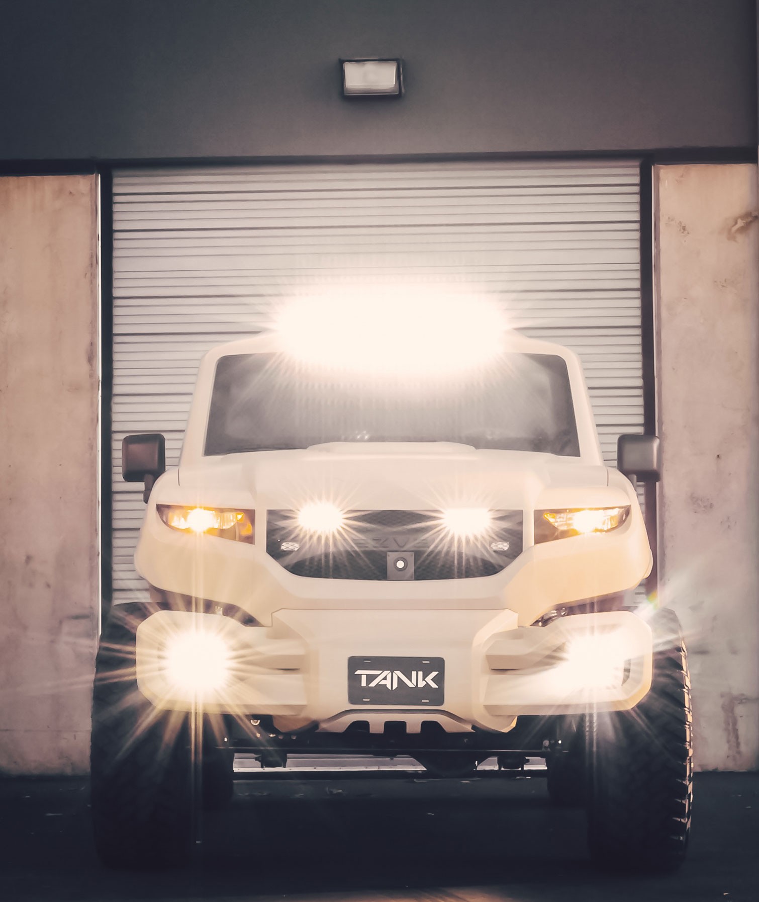 Rezvani Tank Military Edition-3 Rezvani Tank Military Edition Is An Armored Beast With Optional Hellcat Power