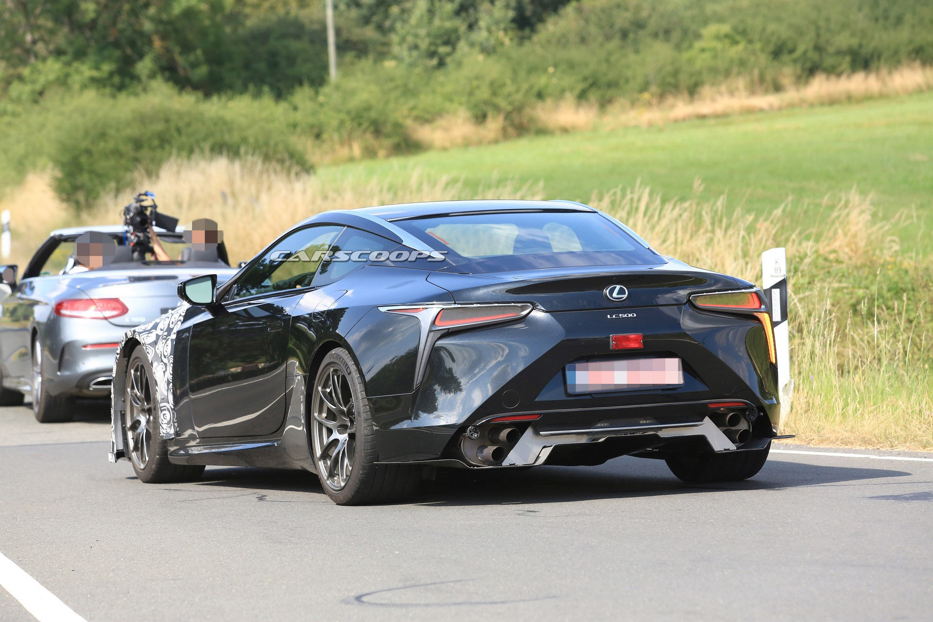 Lexus-LC-F-spy-16 Lexus LC F Is Happening, Here Are The First Photos Of New Performance Flagship (Updated)