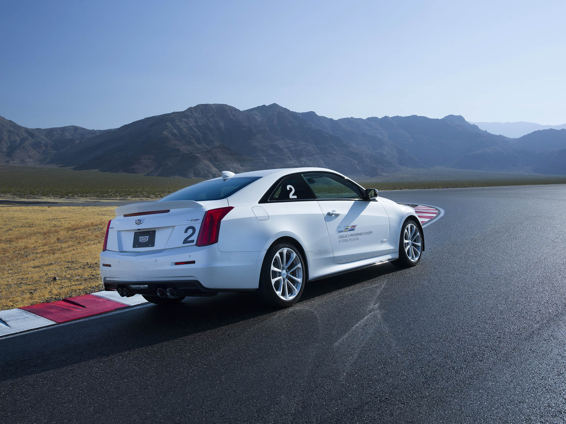 The Cadillac ATS-V Coupe at the Cadillac V-Performance Academy 2019 Cadillac ATS-V Coupe Is Actually A Better Value Despite $4,000 Price Hike
