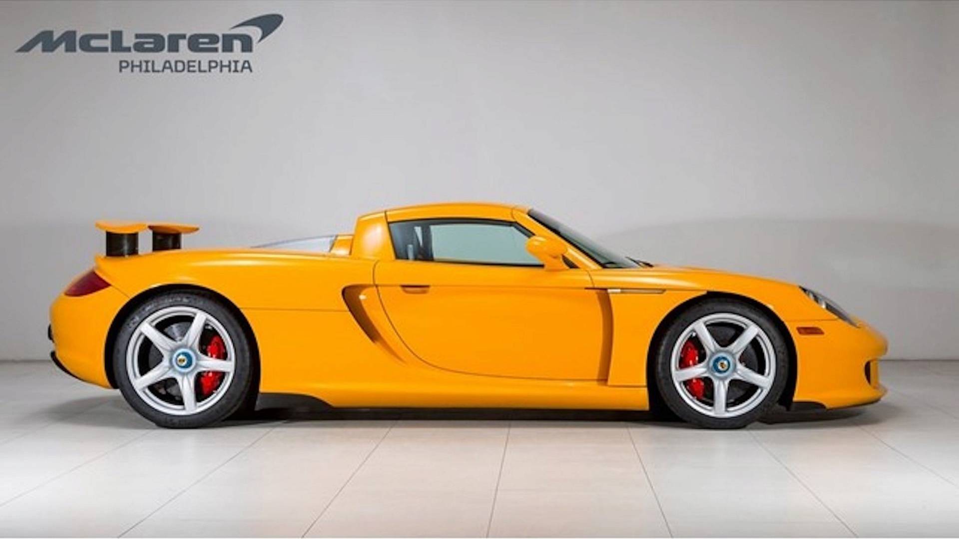 Signal-Yellow-Porsche-Carrera-GT-11 Yellow Porsche Carrera GT Will Have You Running For The Bank