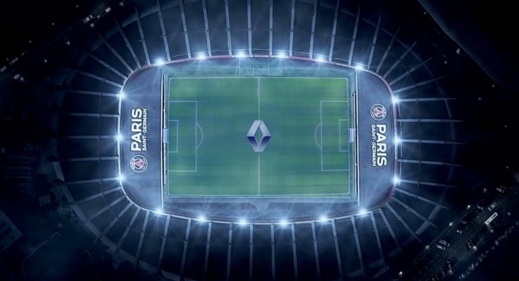  Renault Is The Official Automotive Partner Of Paris Saint-Germain