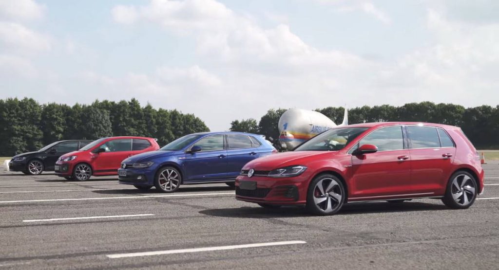 GTIs Galore: VW Hot Hatch Family Feud Ends With Near Photo Finish