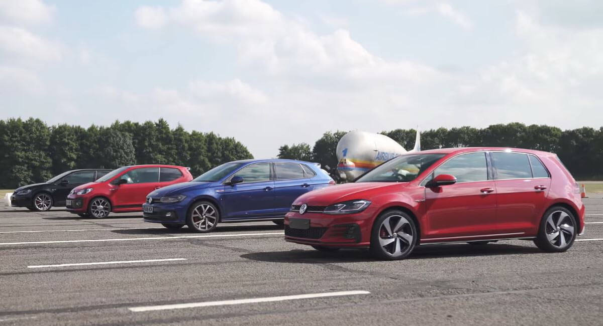 GTIs Galore: VW Hot Hatch Family Feud Ends With Near Photo Finish ...
