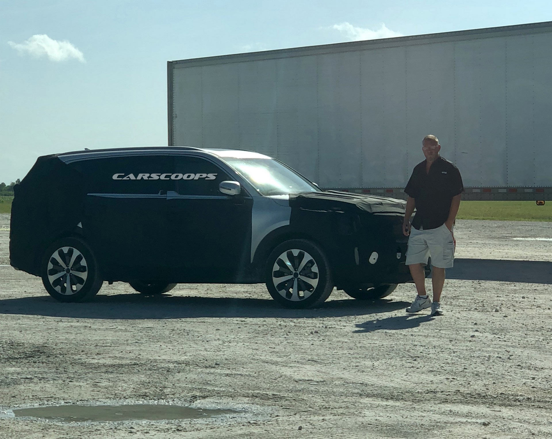 Kia-Telluride-1 U Spy The Kia Telluride As It Prepares To Battle The Chevy Traverse