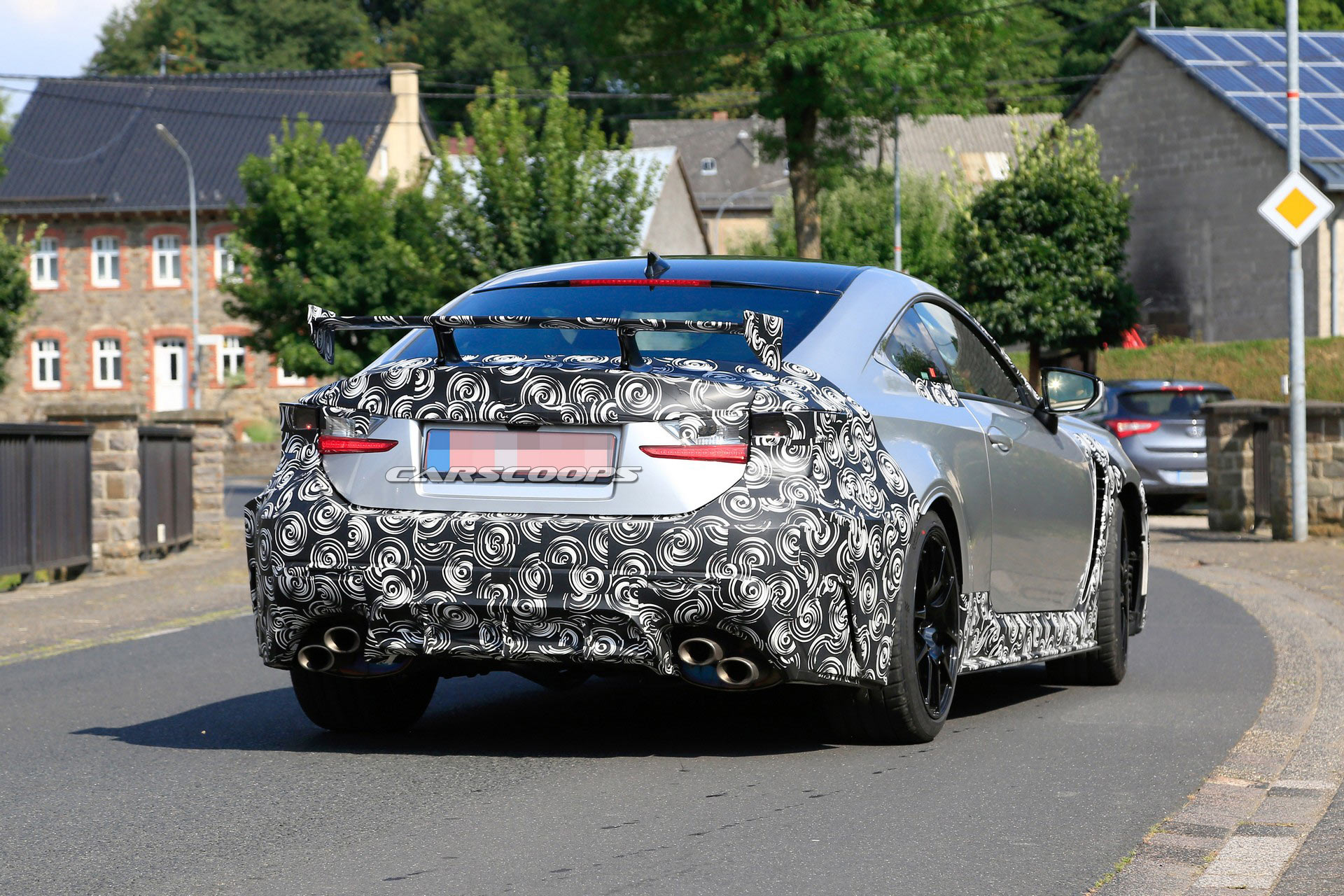 Lexus-RC-F-GT-spy-9 Lexus RC F Track Edition Headed To Detroit With A Number Of Carbon Fiber Components