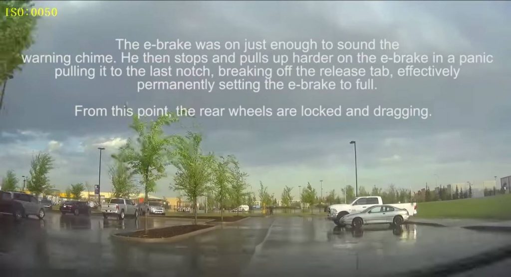  E-Brake Defeats Dumb Car Thief, Dashcam Records His Struggle