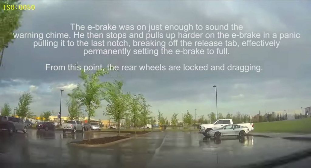 E-Brake Defeats Dumb Car Thief, Dashcam Records His Struggle