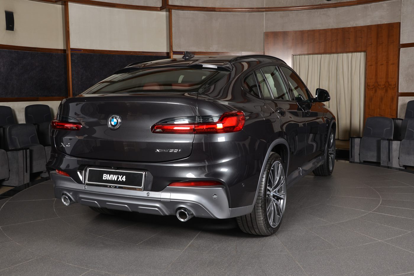 bmw-x4-all-new-abu-dhabi-5 All-New BMW X4 xDrive30i In Dark Grey Means Business