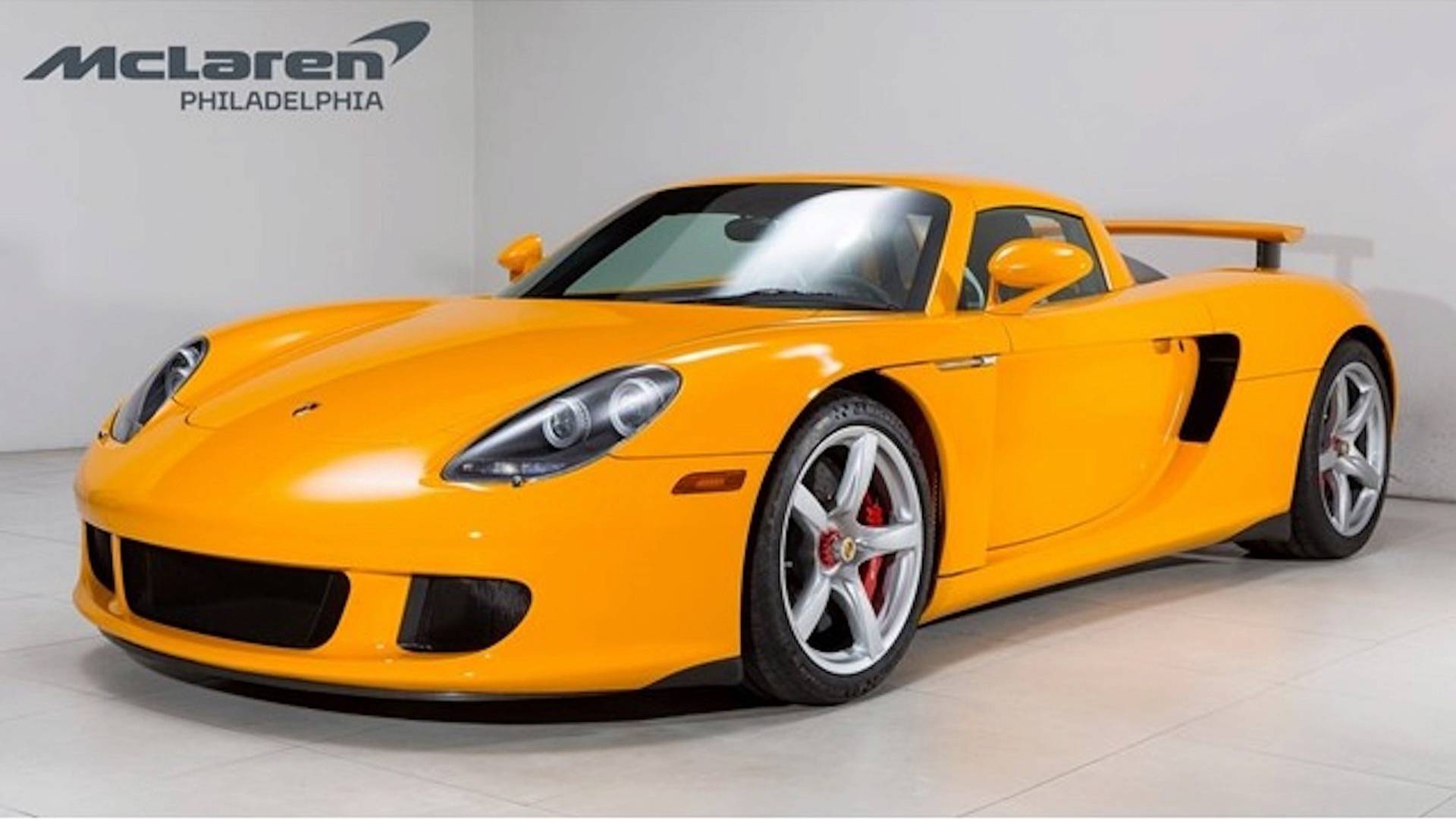 Signal-Yellow-Porsche-Carrera-GT-1 Yellow Porsche Carrera GT Will Have You Running For The Bank