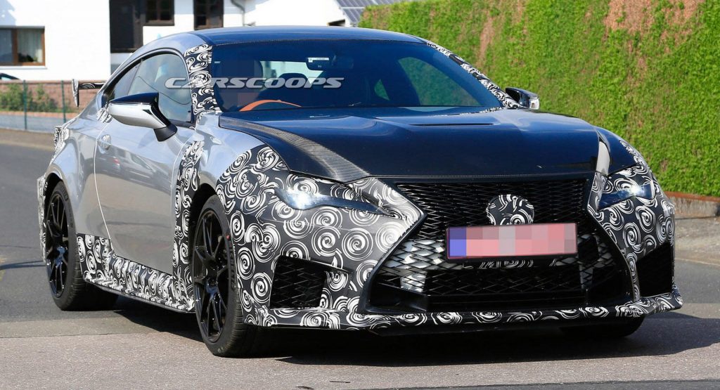 Lexus-RC-F-GT-Spy Lexus RC F GT Spied With An Assortment Of Carbon Fiber Components