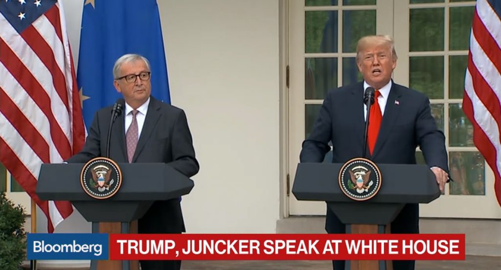 Trump Backs Off On Car Tariff Threats After Meeting With European Commission President