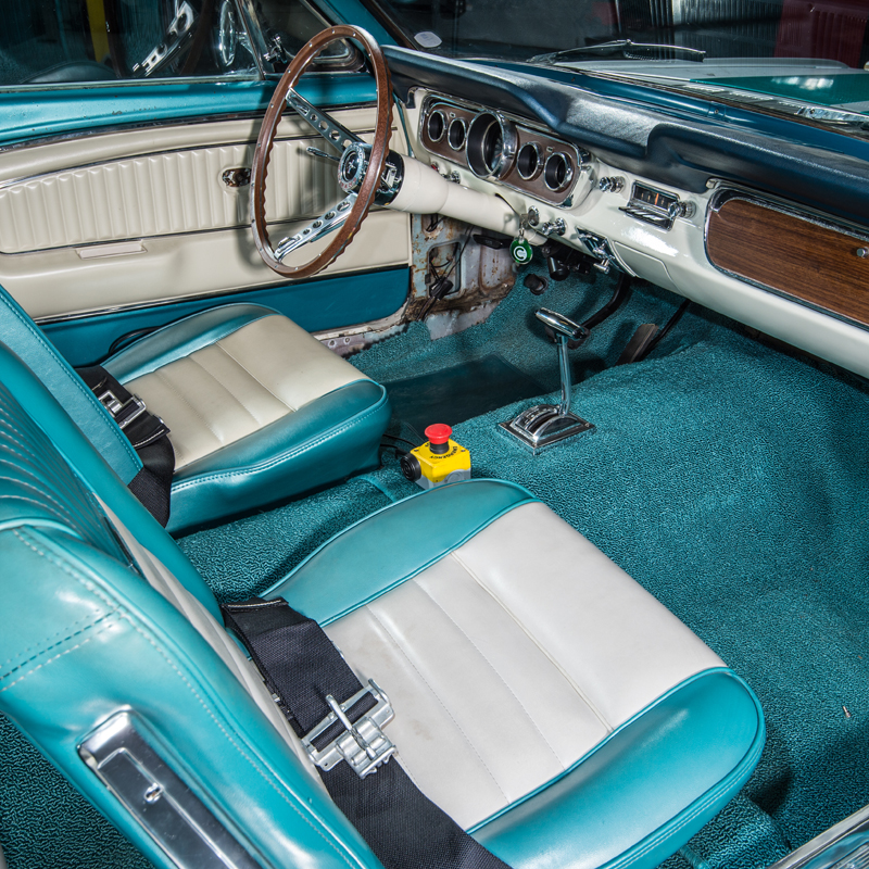 Matt Woods Professional Automotive Photography Old Meets New In Siemens’ Autonomous 1965 Ford Mustang