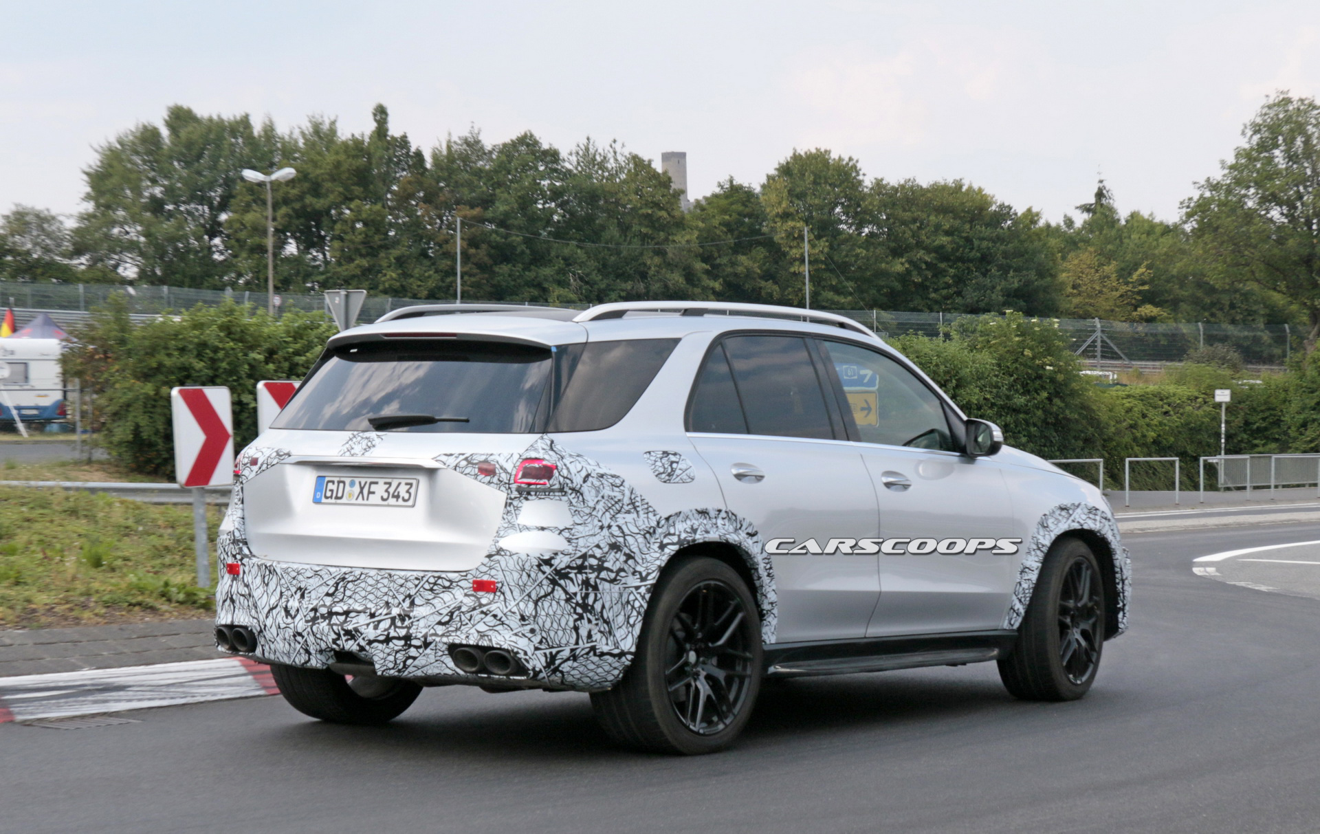 Mercedes-AMG-GLE53-9 2019 Mercedes-AMG GLE 53 Spied, Gets 457HP Electrified Straight-Six Engine